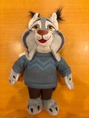 주토피아 2 디즈니 스토어 파우버트 봉제 인형 키체인