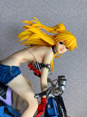 레진 키트 완성품 에반게리온 아스카 바이크