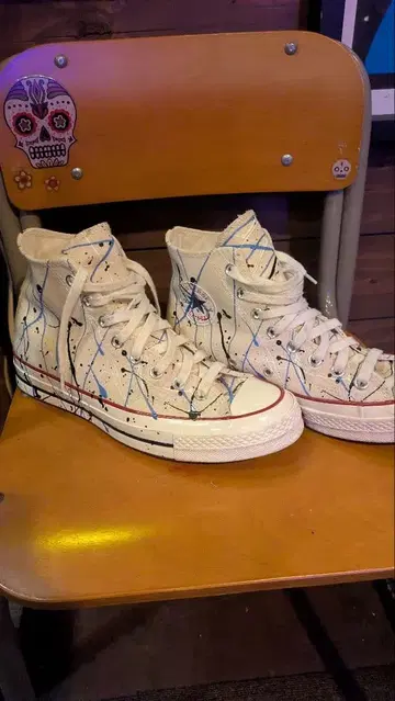 CT70 페인트 스플래터 컨버스