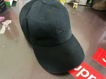 Schott 캡 블랙