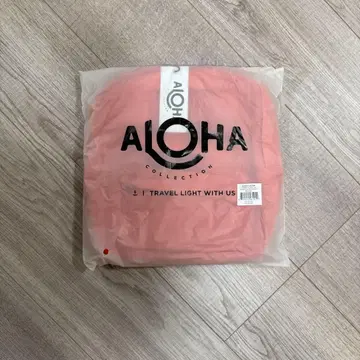 새상품 알로하 컬렉션 미니 백팩 빨간색