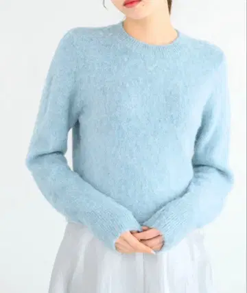 새상품 MISCH MASCH 기모 페더 컬러 니트