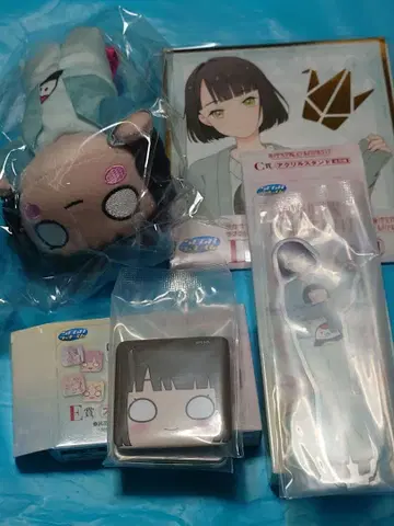 모모이 킨코 세가 럭키 쿠지 러브 라이브! 하스노소라 4점 세트 풀세트