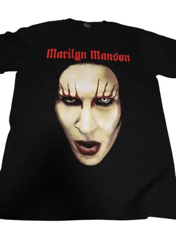 Marilyn Manson T셔츠 블랙