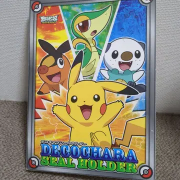 포켓몬 데코 캐릭터 씰 홀더 & 데코 캐릭터 씰 142개 세트