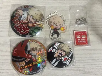 바쿠고 카츠키 캔 배지 아크릴 스탠드 세트