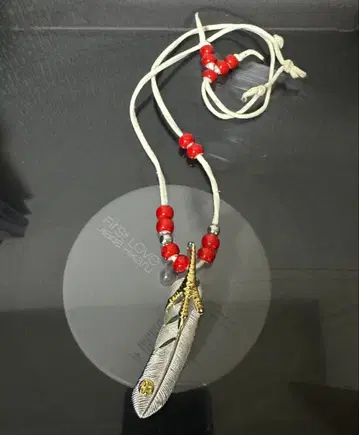 목걸이 페더 화이트하츠 아메카지 스트릿 실버