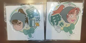 닌타마 란타로 데코 부채 키체인