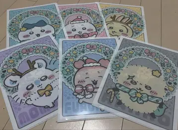 치이카와 세븐일레븐 클리어 파일 전 6종 세트 컴플리트