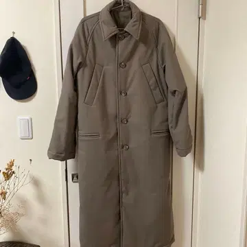 25fw 아벨리아 에드워드 고차 충전솜 코트