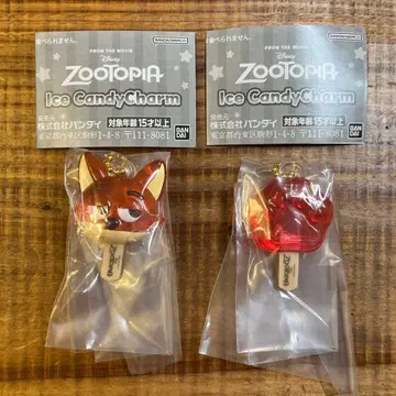 주토피아 아이스캔디 참 2개 세트 닉 & 아이스캔디