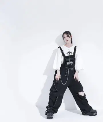 REFLEM 2WAY 본지티 맨투맨 카고 오버롤