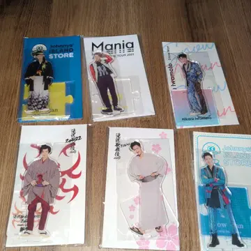 이와모토 테루 아크릴 스탠드 6개 세트