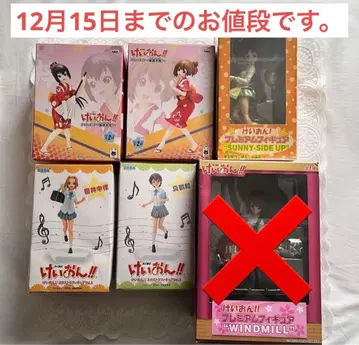 케이온!! 케이온 피규어 5체 세트