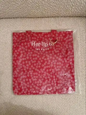 herlipto beauty 체리 토트 루쿠아 한정판