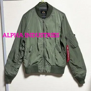 ALPHA INDUSTRIES MA-1 자켓 올리브 그린