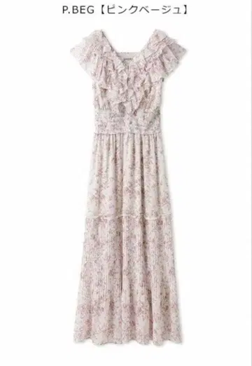 SNIDEL sustainable 플리츠 프릴 원피스 0