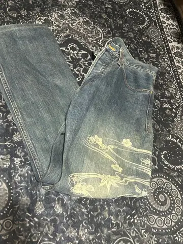 블루 데님 팬츠