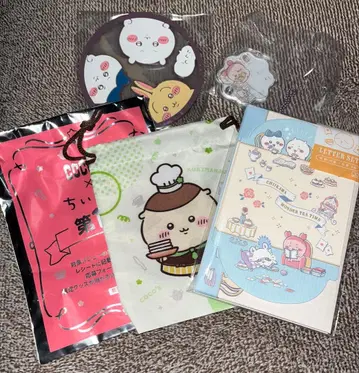 치이카와 (먼작귀) 가챠 레터 세트 복조리 코스터 묶음 판매