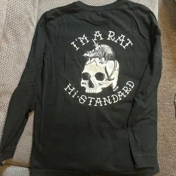 하이-스탠다드 롱 슬리브 티셔츠 M 사이즈