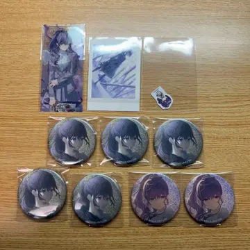 프로세카 아사히나 마후유 캔뱃지 클리어 책갈피 파샤코레 씰 세트