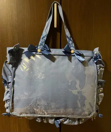 A3 프릴 디자인 이타백용 토트백 5주년 ver 앤티크 블루