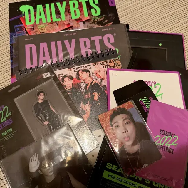 (방탄)BTS 2022 시즌 그리팅 풀세트