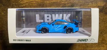INNO 포르쉐 997 LB 미니카 사인 포함 1/64