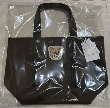 택 포함 새상품 페이 올드 테디 와펜 토트백 카키