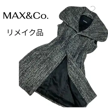 MAX&Co. 리메이크 슬리브리스 코트 / 롱베스트