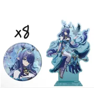 원신 라우마 캔뱃지 아크릴 스탠드