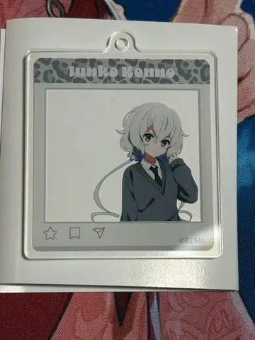 좀비랜드 사가 헤이세이 갸루 아크릴 키링 캔뱃지 콘노 준코