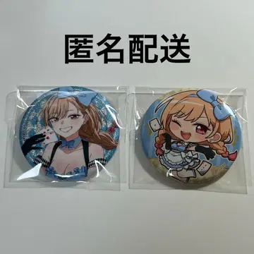 그 비스크 돌은 사랑을 한다 캔뱃지 글리터 레어 키타가와 마린