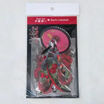 이토 준지 x 산리오 기모노 후미에 배경 포함 아크릴 스탠드