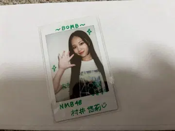 NMB48 무라이 유리짱 친필 사인 폴라로이드