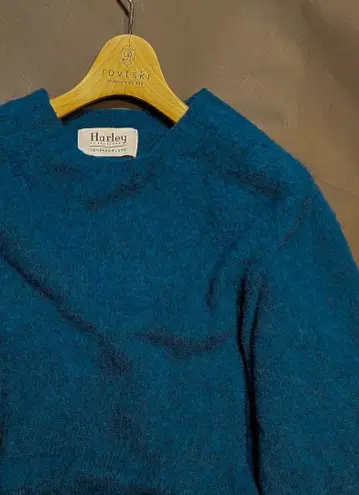 투모로우랜드 별주 할리 오브 스코틀랜드 그린빛 블루 UK제 니트 M