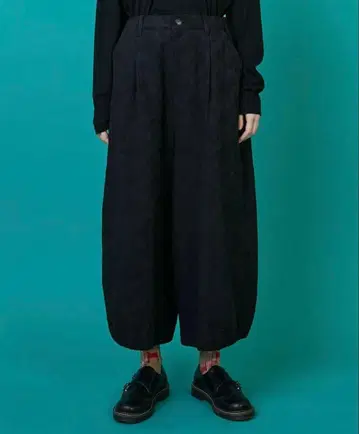 FRAPBOIS 벌룬 큐롯 팬츠, 블랙