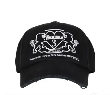 VAQUERA BASEBALL CAP WOVEN / BLK