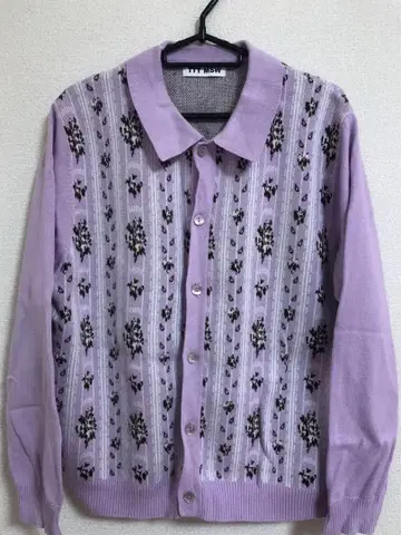 TTT_MSW 꽃무늬 가디건