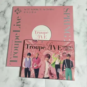 에이스테 Troup LIVE 봄 BluRay 팜플렛 세트