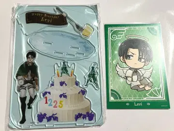 진격의 거인 아크릴 스탠드 엽서 리바이 2