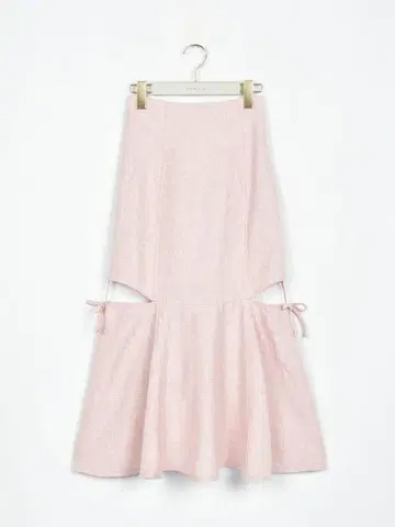 안미르 anmille 사이드컷 머메이드 SK 스커트 핑크