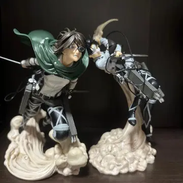 진격의 거인 제일복권 피규어 땅울림 B상 리바이 C상 한지