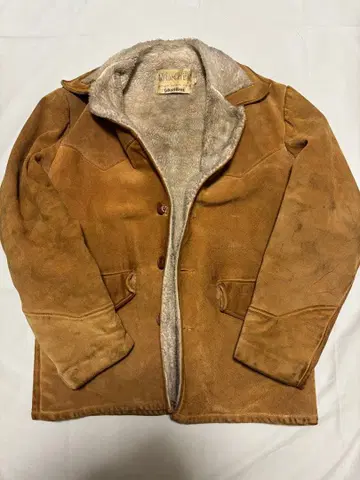 70s 빈티지 샷 스웨이드 자켓