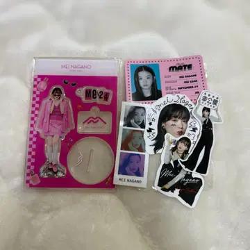 나가노 메이 [ 비공개 ] 한정판 아크릴 스탠드 스티커 세트