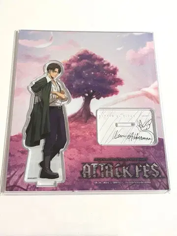 진격의 거인 AttackFes 아크릴 스탠드 리바이