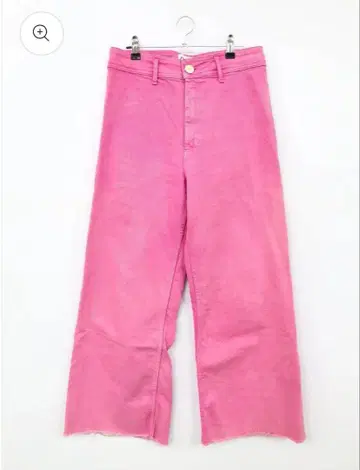 즉시 구매 OK ZARA/자라/플레어 팬츠/핑크/42/761