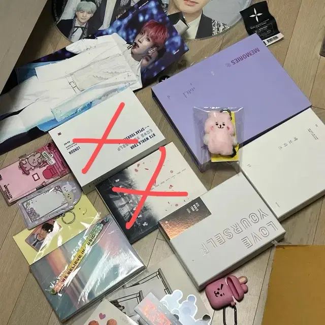 bts 굿즈 일괄 양도 방탄 bluray 블루레이 윙파콘 피켓 인형