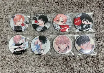 너와 함께라면 사랑해도 괜찮아 가라오케 철인 캔뱃지 컴플리트