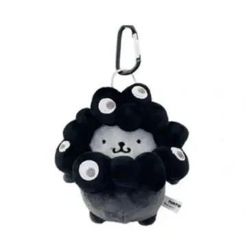 폼폼푸딩 산리오 미야쿠미야쿠 블랙 카라비너 코스프레 봉제 인형